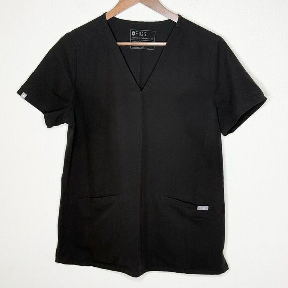 Figs Casma Gray V Neck Scrub Top - Women’s US M - Picture 1 of 7